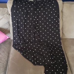Polka dot pants